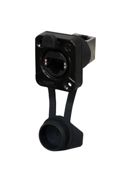 REAN RRE8F-Z-011 RJ45 Airtight Feedthrough Receptacle - Rean